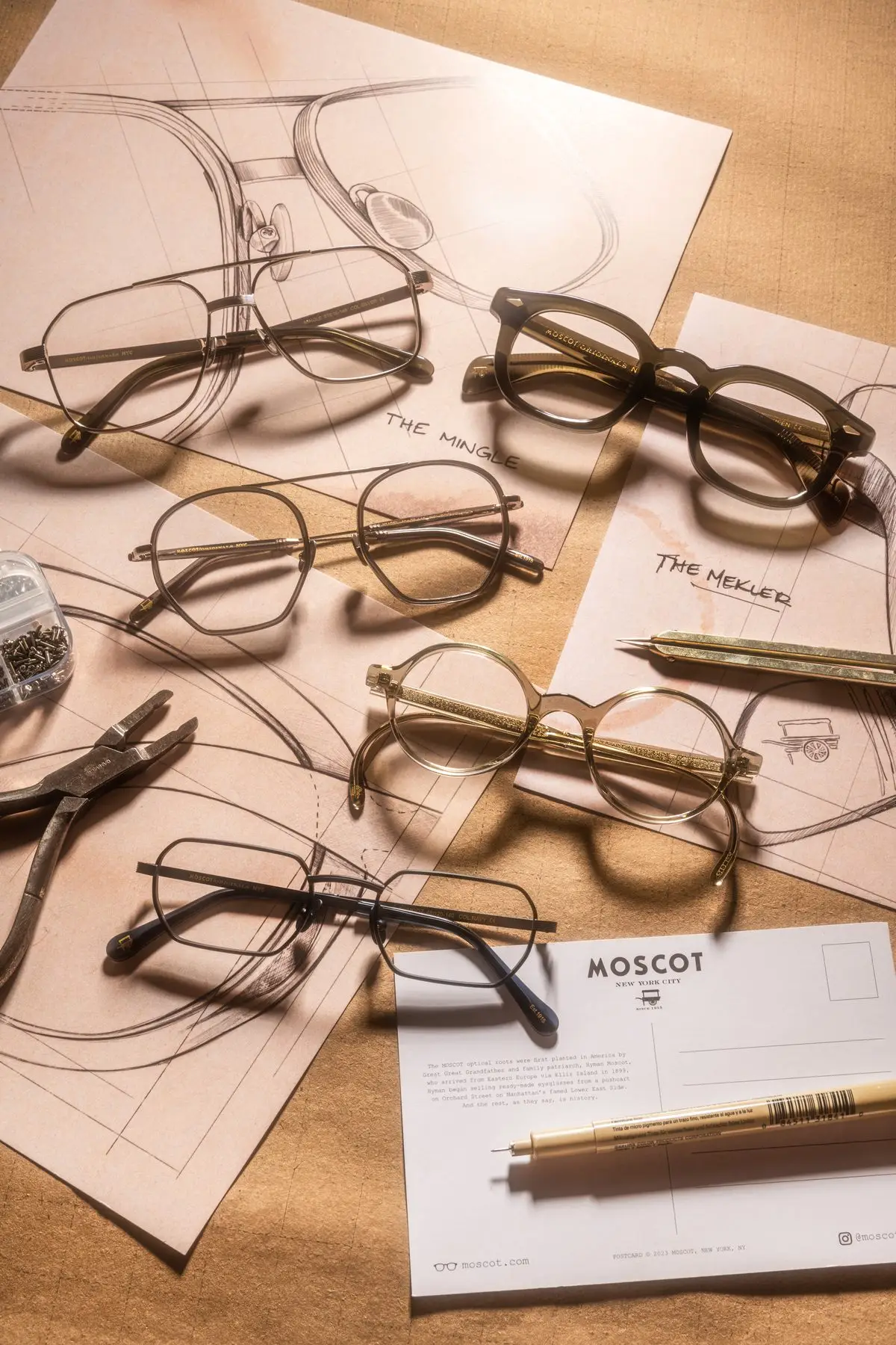 MOSCOT optical collection