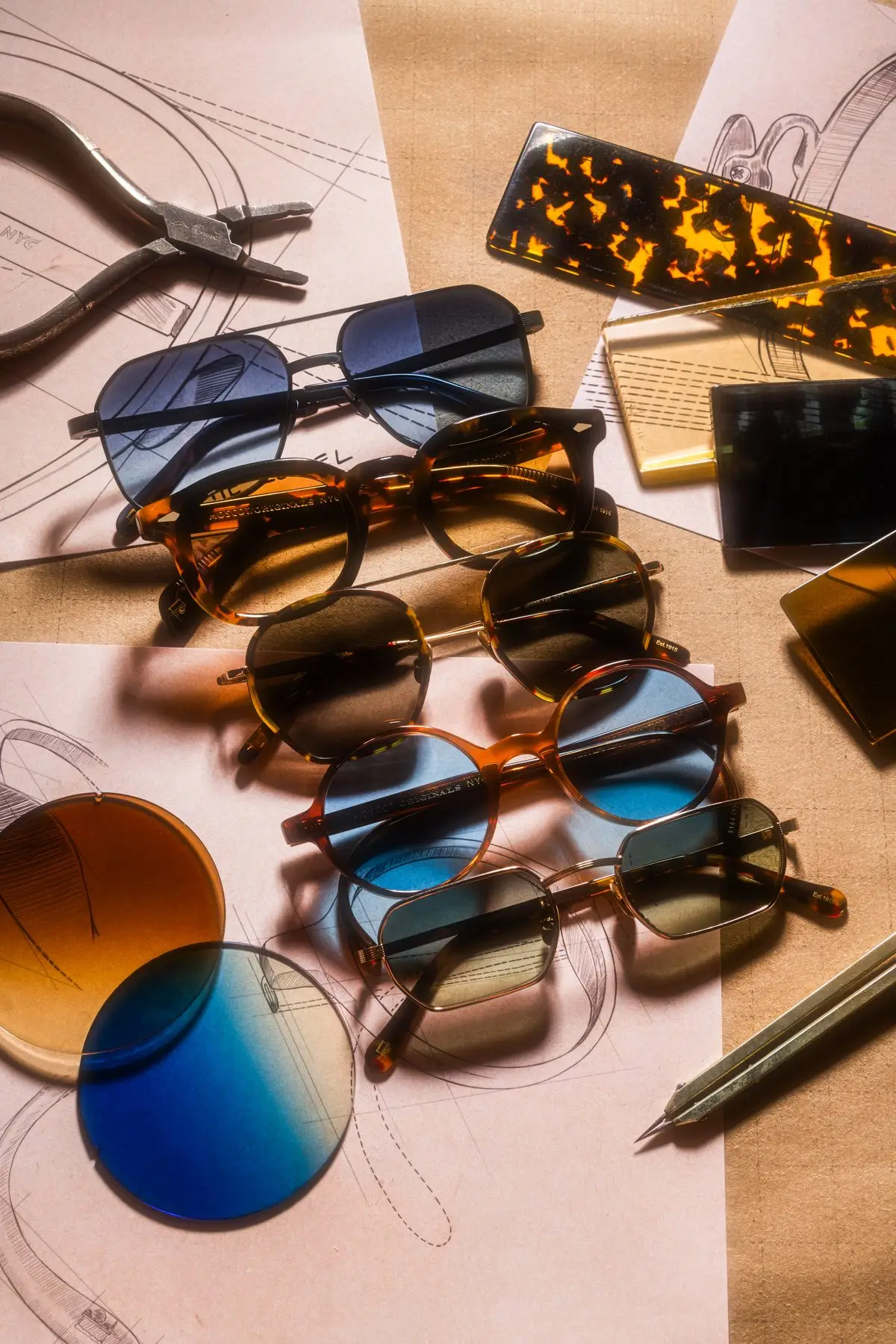 MOSCOT sunglasses collection