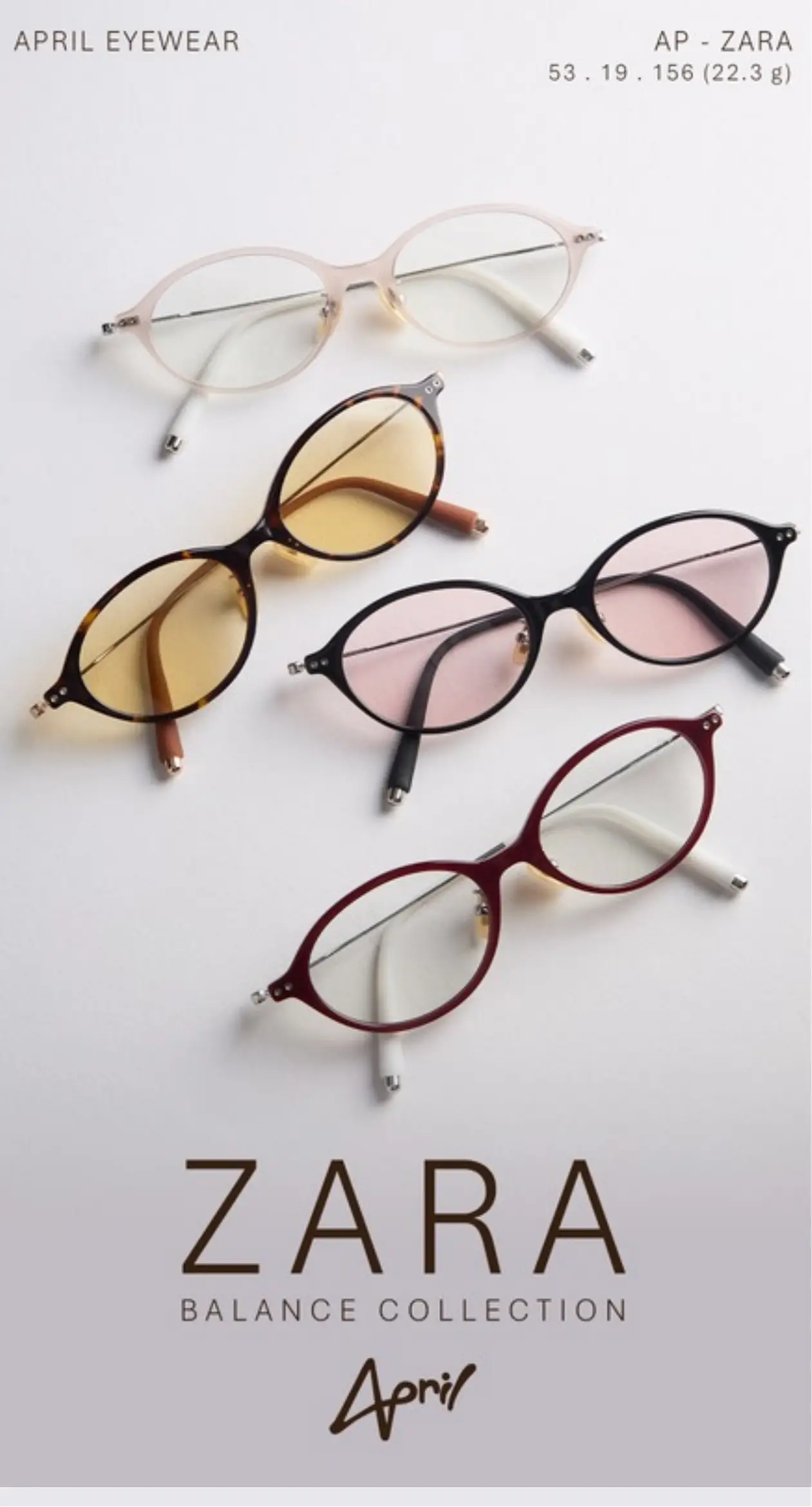 April Balance Collection รุ่น ZARA สี่เฉดสี