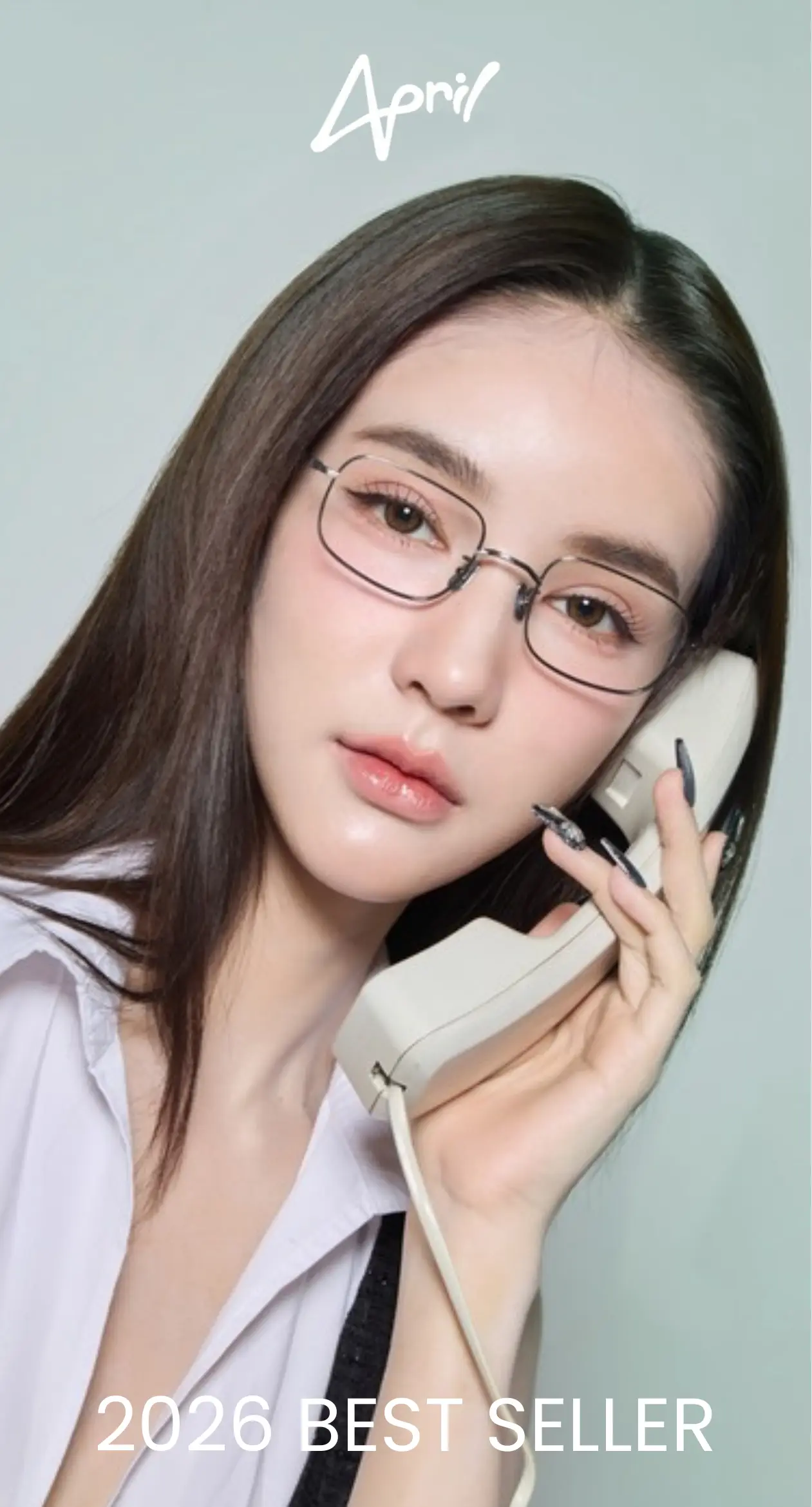 นางแบบสวมแว่น April Eyewear รุ่น 2026 Best Seller