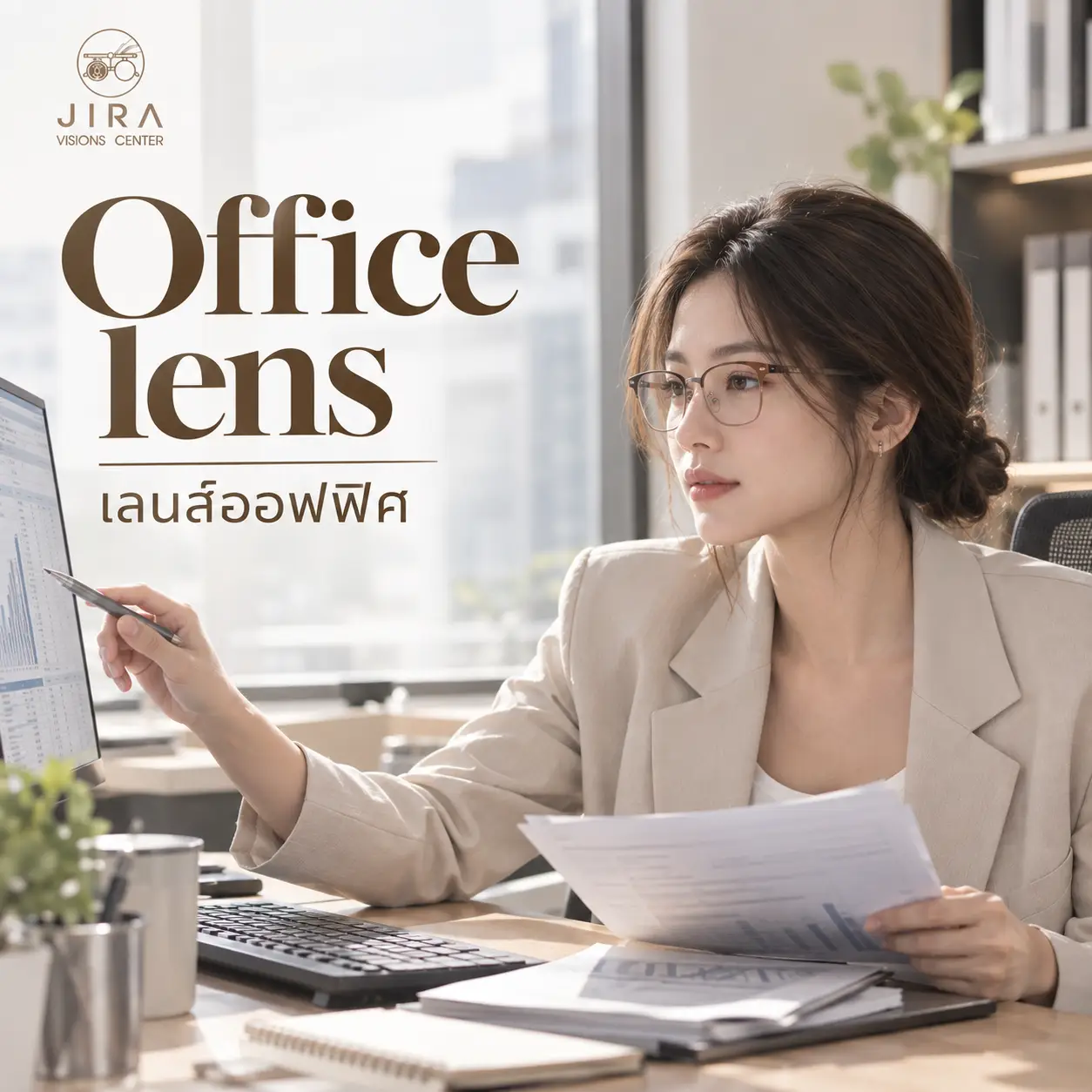 เลนส์ออฟฟิศ