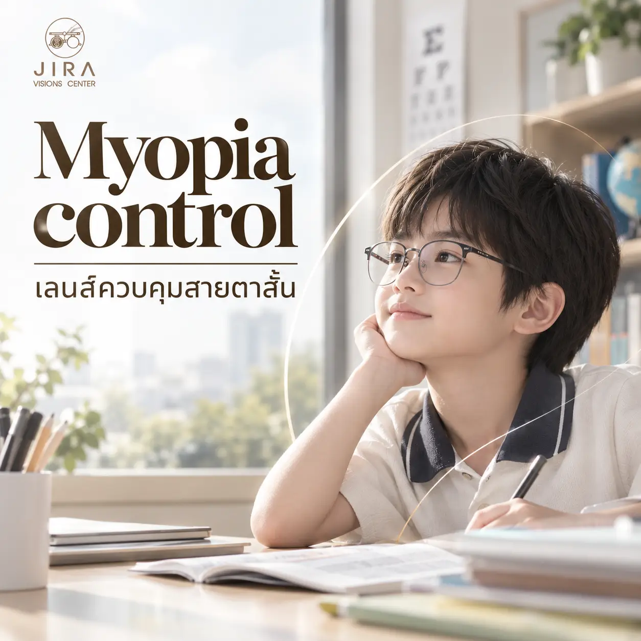 เลนส์ควบคุมสายตาสั้น